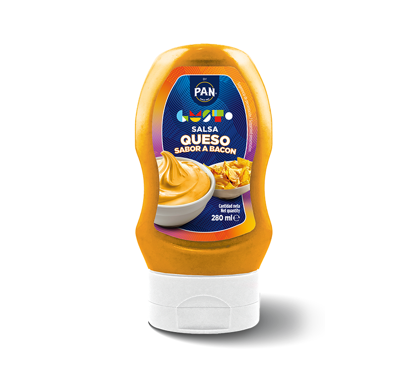 MOLHO DE QUEIJO COM SABOR A BACON