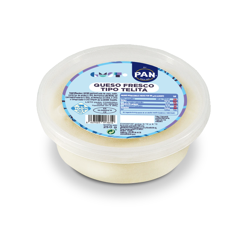 QUEIJO TELITA GUST. P.A.N.